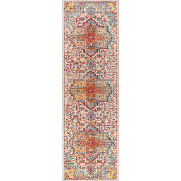Zafra Vintage Medallion Area Rug